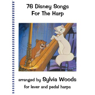76 DISNEY SONGS FOR HARP