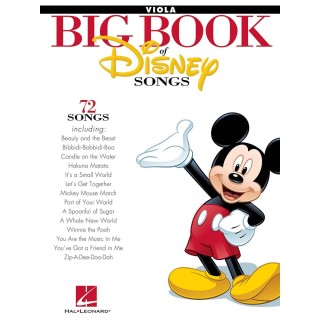 BIG BOOK OF DISNEY SONGS   HL00842621