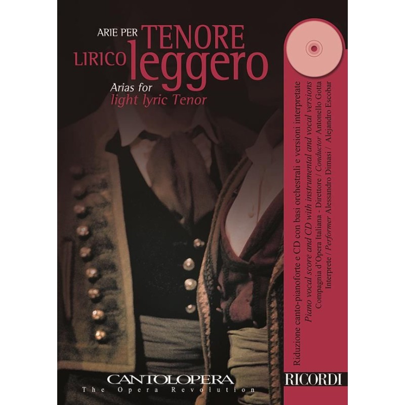 ARIAS FOR TENORE 140565, LIRICO LEGGERO