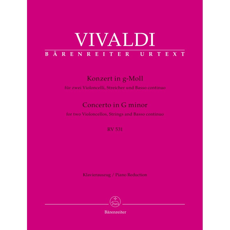 Concerto for two Violoncellos, Strings and Basso c