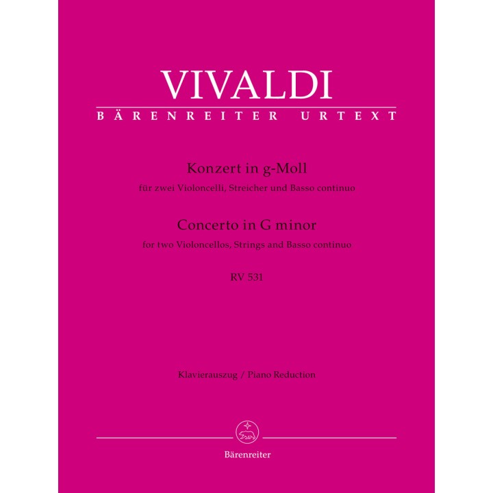 Concerto for two Violoncellos, Strings and Basso c