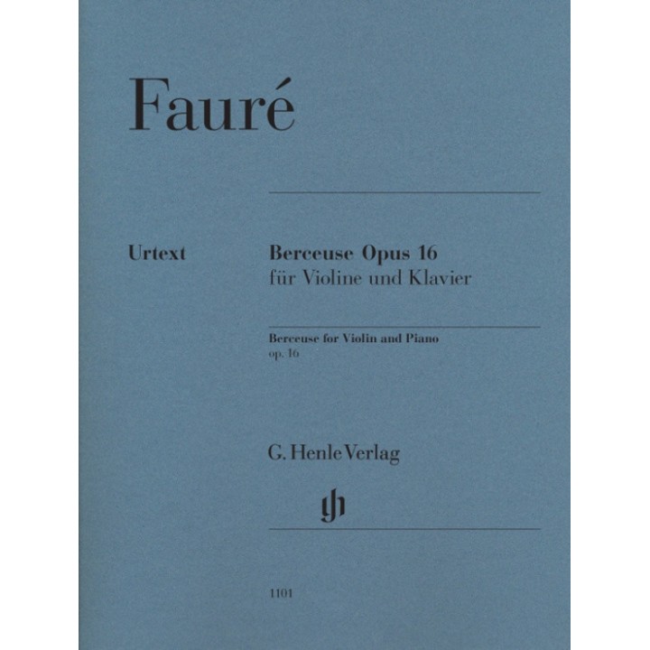 BERCEUSE FOR VIOLIN AND PIANO OP.16