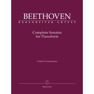 PIANO SONATAS COMOLETE / CRITICAL COMENTARY