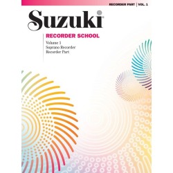 SUZUKI RECORDER SCHOOL / 0553S, RECORDER PART / VO
