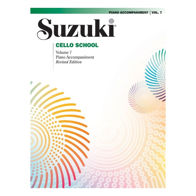 SUZUKI / CELLO SCHOOL / 0362S, PIANO ACCOMPANIMENT