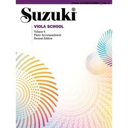 SUZUKI VIOLA SCHOOL / 0492S, PIANO ACCOMPANIMENT V