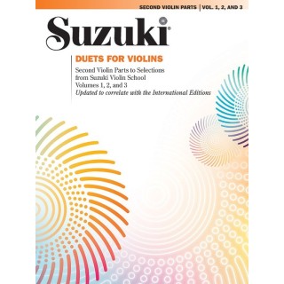 SUZUKI / DUETS FOR VIOLINS / 0093S, PARTIA DRUGICH