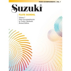SUZUKI / FLUTE SCHOOL / 0382S, PIANO PART / VOL.6