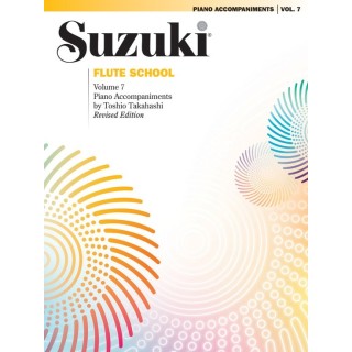 SUZUKI / FLUTE SCHOOL / 0384S, PIANO PART / VOL.7