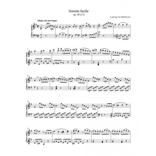 2 SONATAS OP.49 SONATAS FACILES FOR PIANO