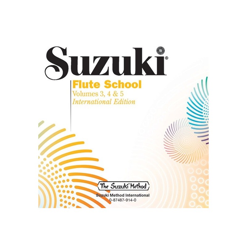 SUZUKI FLUTE SCHOOL / 0914, CD / VOL.3,4 & 5