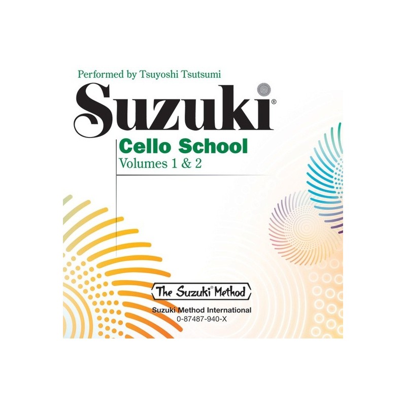 SUZUKI CELLO SCHOOL / 0940, CD VOL.1 & 2