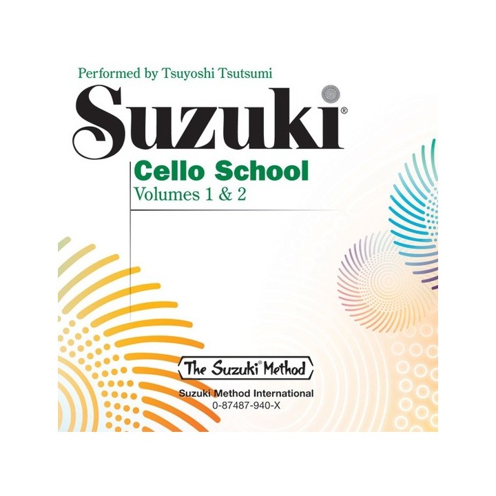 SUZUKI CELLO SCHOOL / 0940, CD VOL.1 & 2