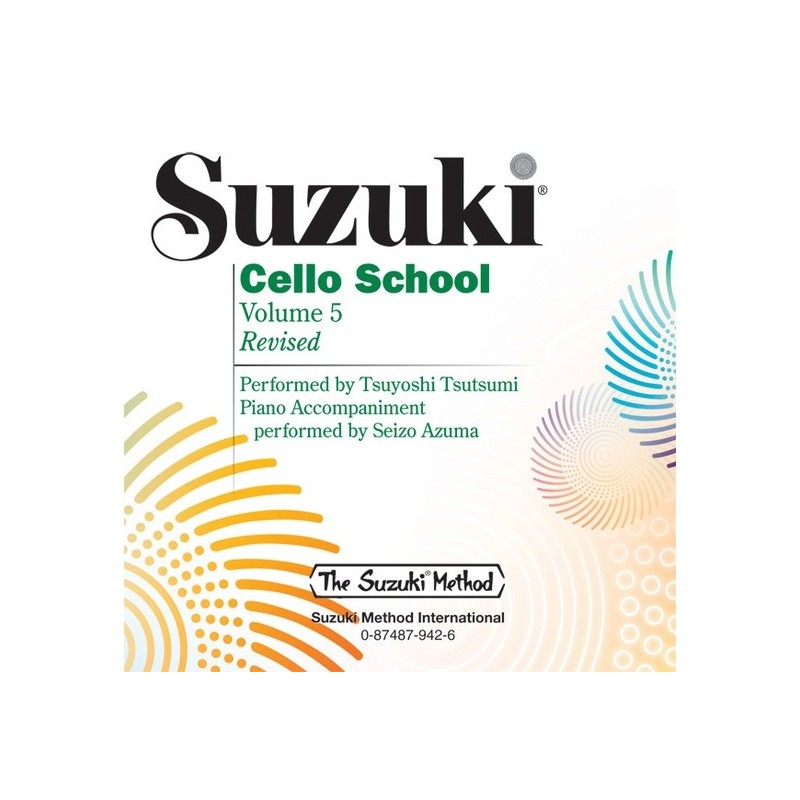 SUZUKI CELLO SCHOOL / 0942, CD VOL.5