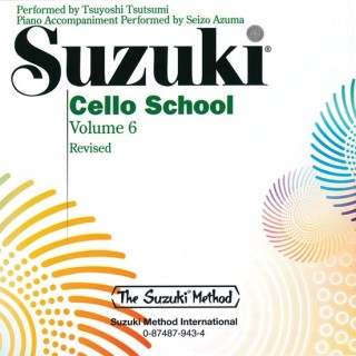 SUZUKI CELLO SCHOOL / 0943, CD VOL.6