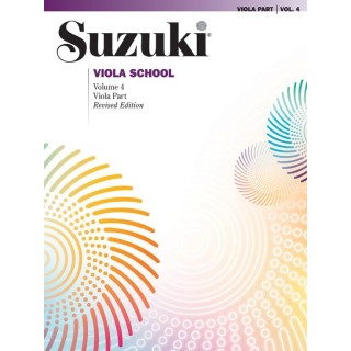 SUZUKI VIOLA SCHOOL / 0244S, VIOLA PART / VOL.4