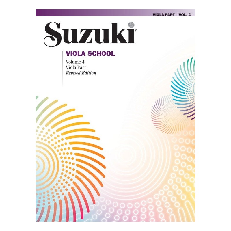 SUZUKI VIOLA SCHOOL / 0244S, VIOLA PART / VOL.4