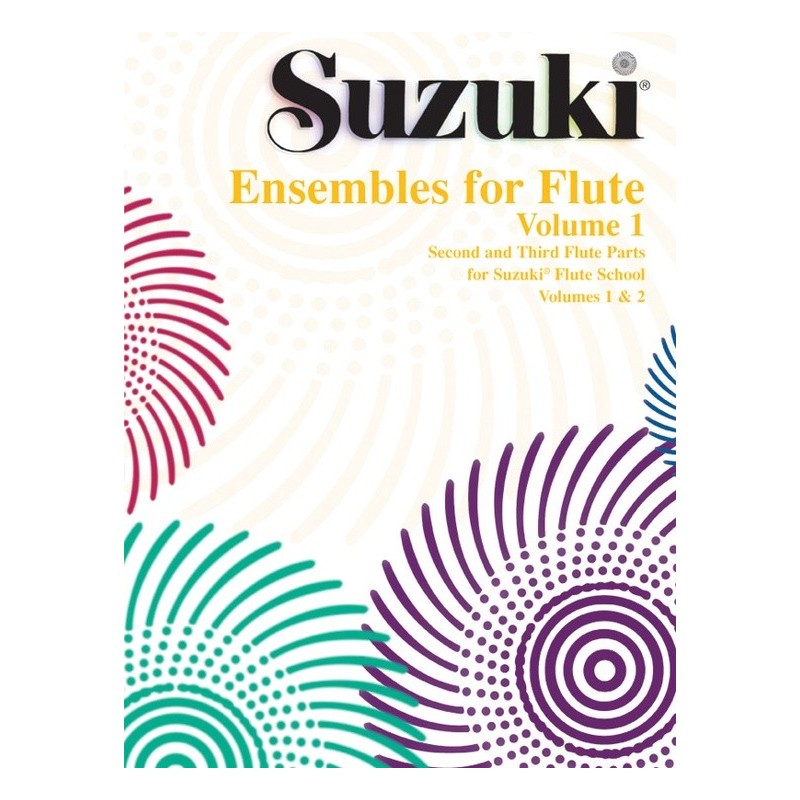 SUZUKI ENSEMBLES FOR FLUTE - 0413S, DRUGI I TRYECI