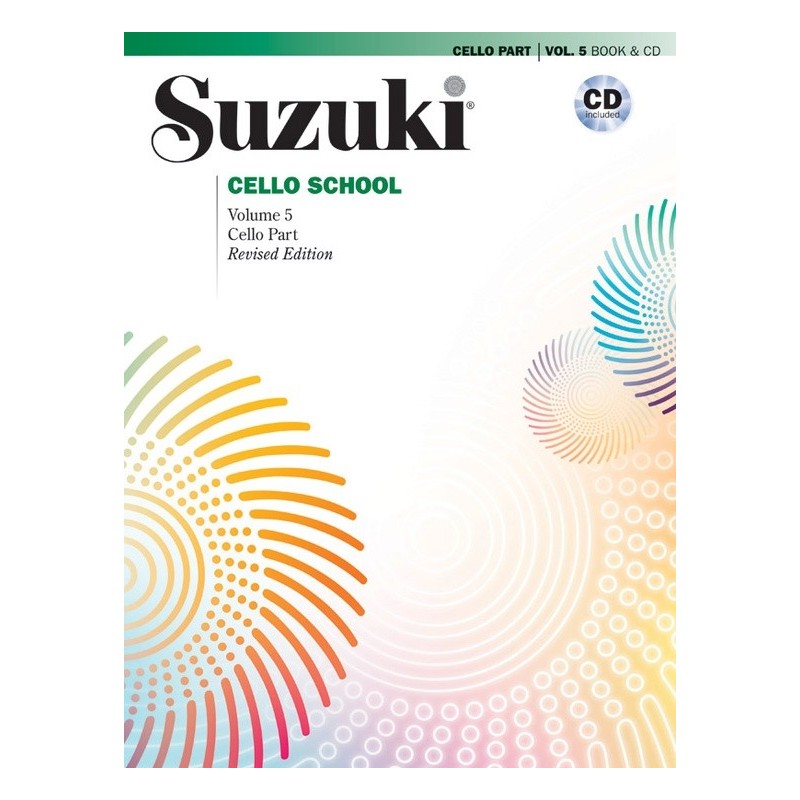 SUZUKI / CELLO SCHOOL / 45015, REVISED ED. / CELLO