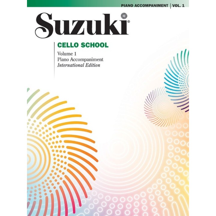 SUZUKI / CELLO SCHOOL / 0480S, PIANO ACCOMPANIMENT