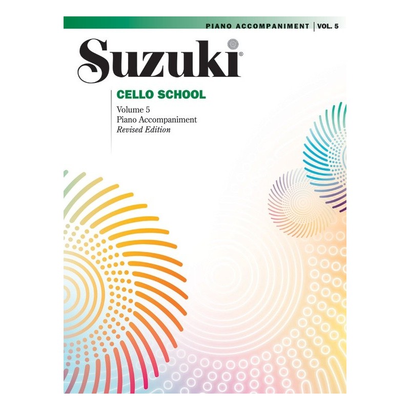 SUZUKI / CELLO SCHOOL / 0270S, PIANO ACCOMPANIMENT