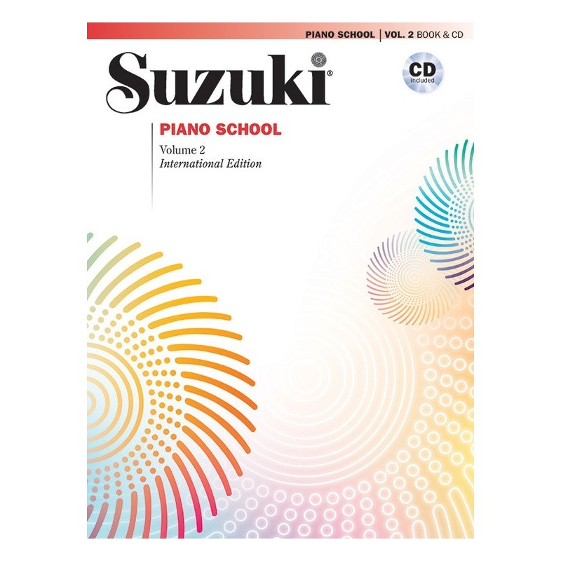 SUZUKI / PIANO SCHOOL / 30032, VOL.2 + CD