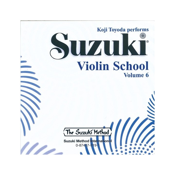 SUZUKI / VIOLIN SCHOOL / 0919, CD DO ZESZYTÓW SKRZ