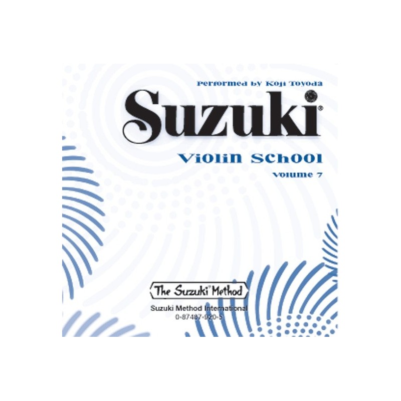 SUZUKI / VIOLIN SCHOOL / 0920, CD DO ZESZYTÓW SKRZ