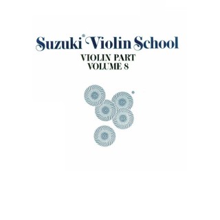 SUZUKI / VIOLIN SCHOOL / 0158, VIOLIN PART / VOL.8