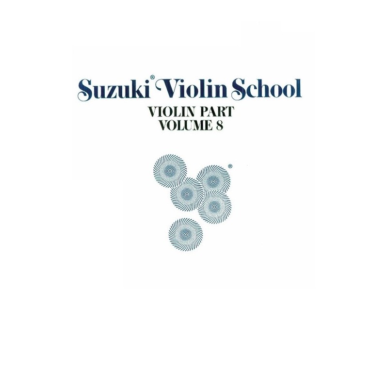 SUZUKI / VIOLIN SCHOOL / 0158, VIOLIN PART / VOL.8