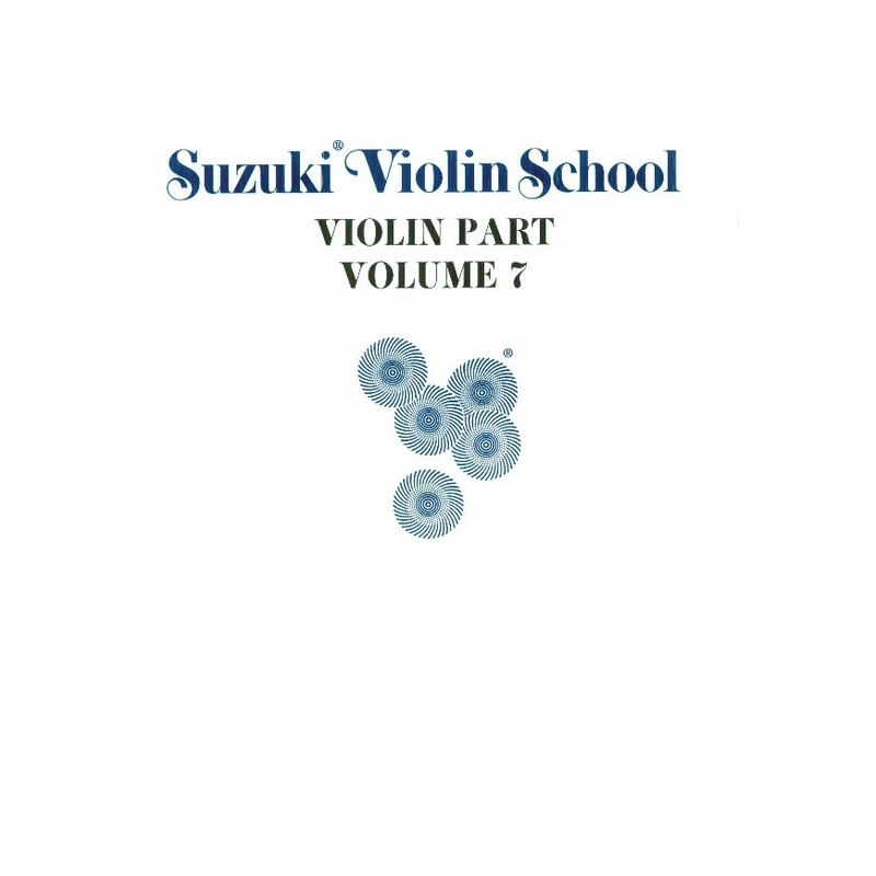 SUZUKI / VIOLIN SCHOOL / 0156, VIOLIN PART / VOL.7