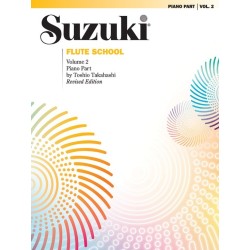 SUZUKI / FLUTE SCHOOL / 0168S, PIANO PART / VOL.2
