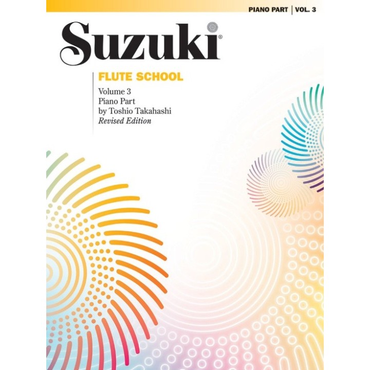 SUZUKI / FLUTE SCHOOL / 0170S, PIANO PART / VOL.3