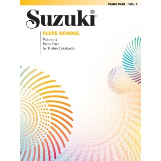 SUZUKI / FLUTE SCHOOL / 0172S, PIANO PART / VOL.4