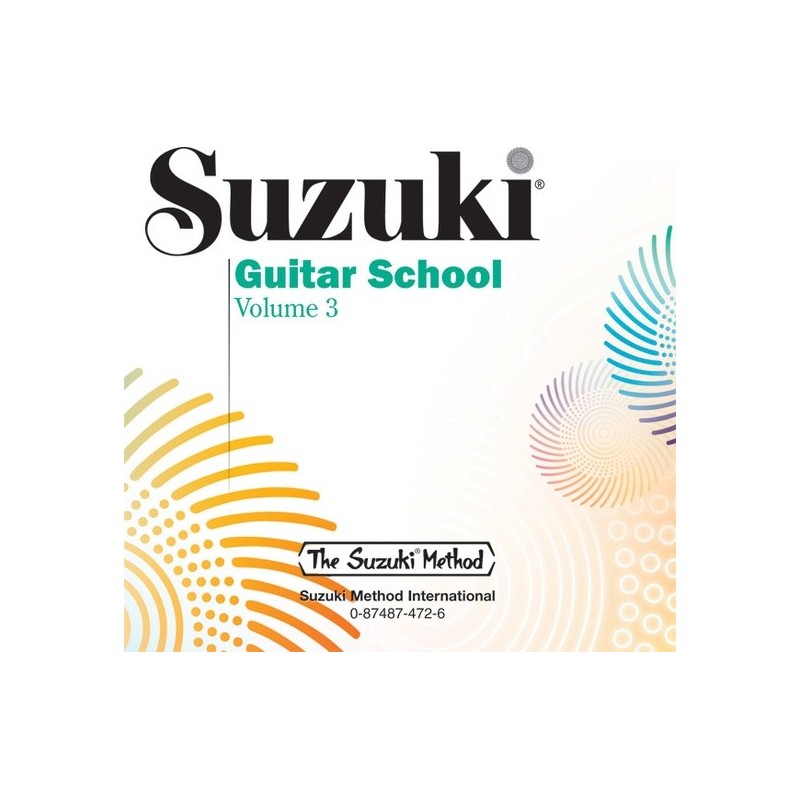 SUZUKI GUITAR SCHOOL / 0472, CD VOL.3