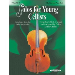 SUZUKI SOLOS YOUNG CELLISTS  VOL.5 / CELLO & PIANO