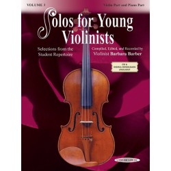 BARBER BARBARA / 0990, SOLOS FOR JOUNG VIOLINISTS