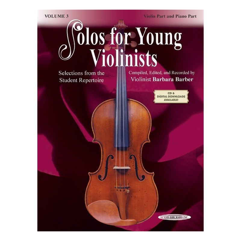 BARBER BARBARA / 0990, SOLOS FOR JOUNG VIOLINISTS