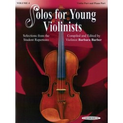 BARBER BARBARA / 0991, SOLOS FOR JOUNG VIOLINISTS