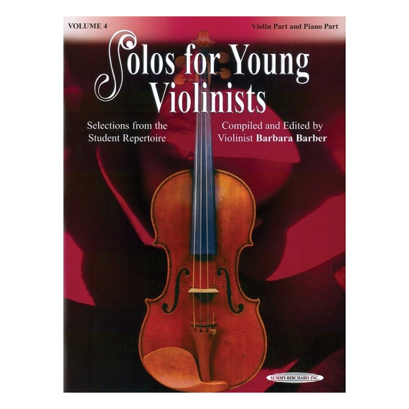 BARBER BARBARA / 0991, SOLOS FOR JOUNG VIOLINISTS