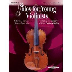 BARBER BARBARA / 0992, SOLOS FOR JOUNG VIOLINISTS