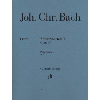 BACH J.CHR.  HN333, PIANO SONATAS OP.17