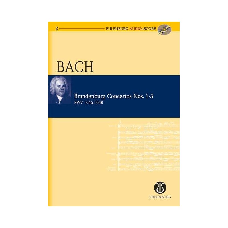BACH J.S EAS 102, BRANDENBURG CONCERTOS NOS.1-3 BW