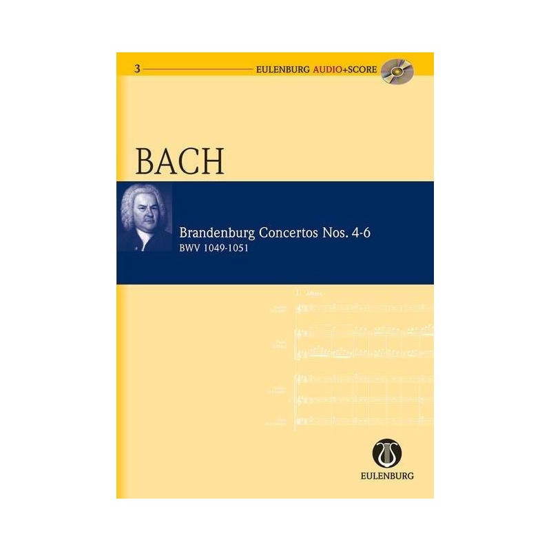BACH J.S EAS 103, BRANDENBURG CONCERTOS NOS.4-6 BW