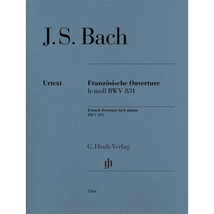 BACH J.S. HN1304, FRENCH OVERTURE H-MOLL BWV 831