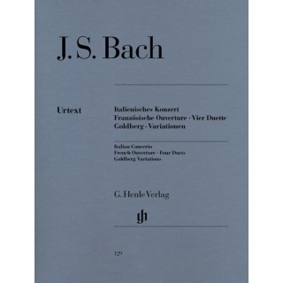 BACH J.S. HN129, ITALIAN CONCERTO, FRENCH OVERTURE