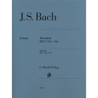 BACH J.S. HN1126, TOCCATAS BWV 910-916