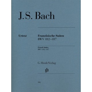 BACH J.S. HN593, FRENCH SUITES BWV 812-817/ Z APLI