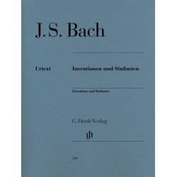 BACH J.S. HN589, INVENTIONS & SINFONIAS / Z APLIKA