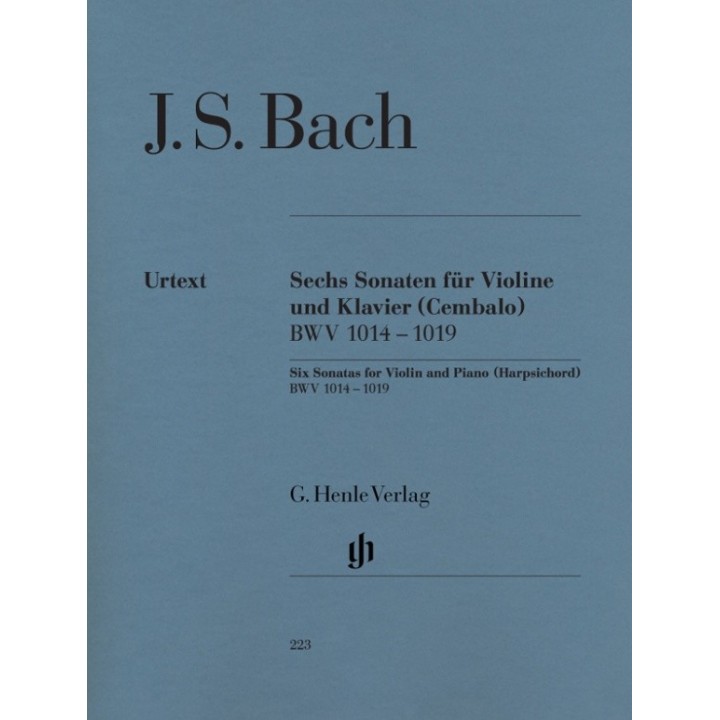 SECHS SONATEN FUR VIOLINE UND KLAVIER (CEMBALO)